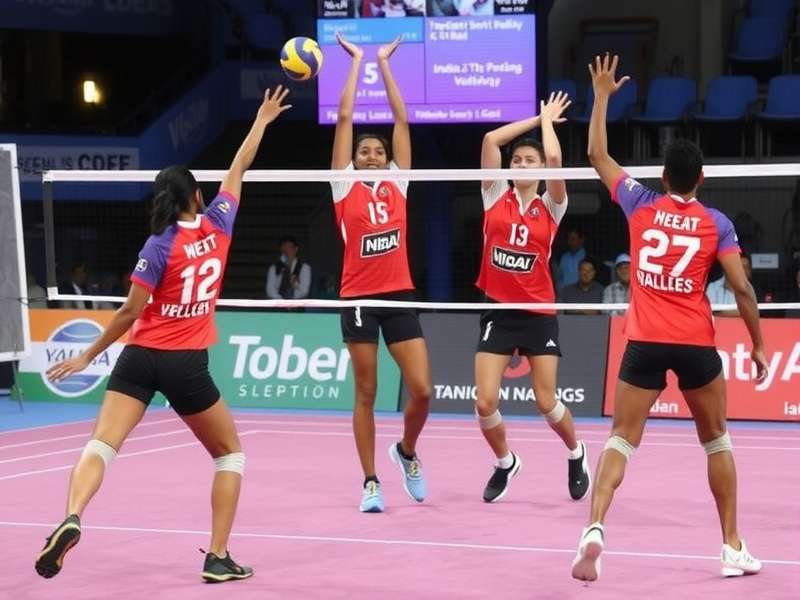 Indian Teams in Mumbai Heat Volley